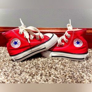 Converse Chuck Taylor All Star Hi Sneaker - Baby / Toddler - Red